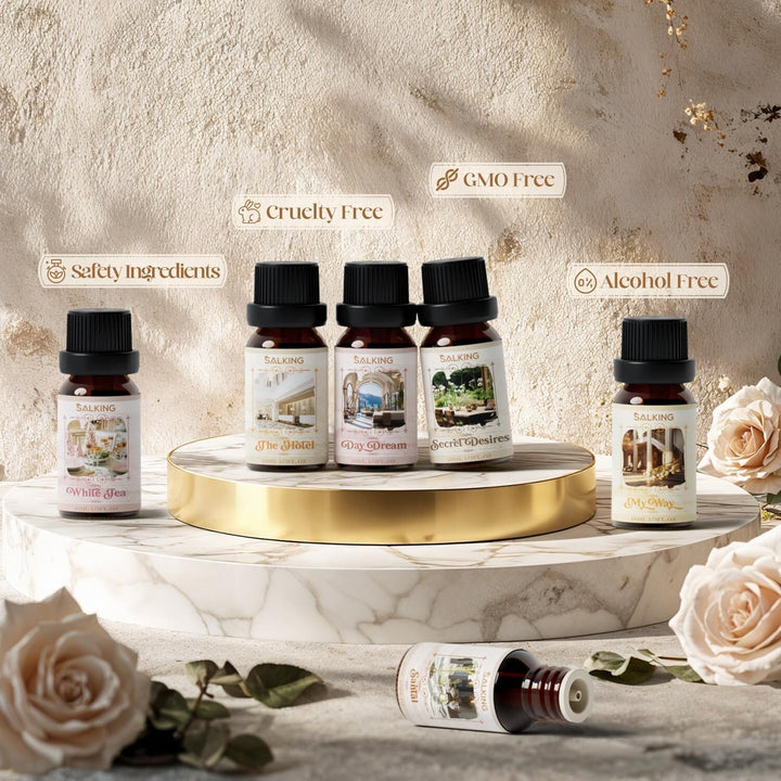 Essential Oils Aromatherapy Pure Essential Oil Fragrances Diffuser Burner UK