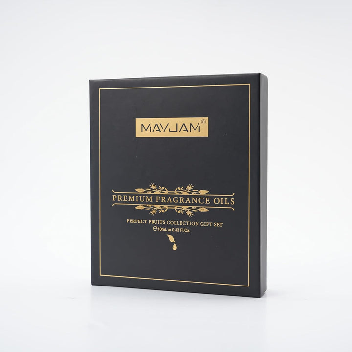 MAYJAM Fruity Fragrance Essential Oils Set 8 X 10ML, Fruits Scented Oils for Dif