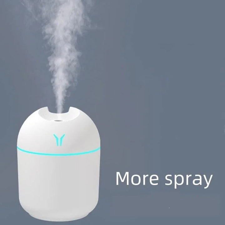 250ML Mini USB Air Humidifier Essential Oil Diffuser Ultrasonic Quiet Mist LED
