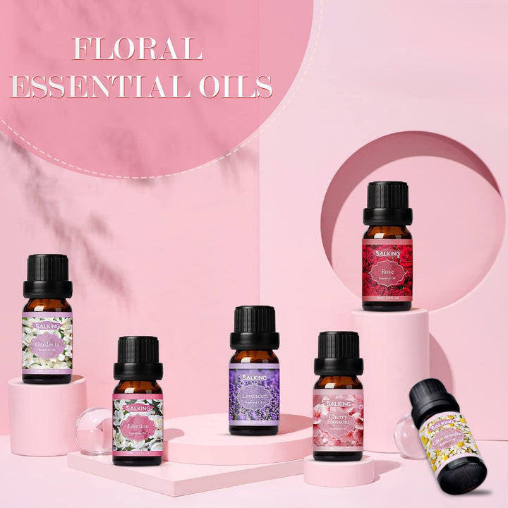 Essential Oils Aromatherapy Pure Essential Oil Fragrances Diffuser Burner UK