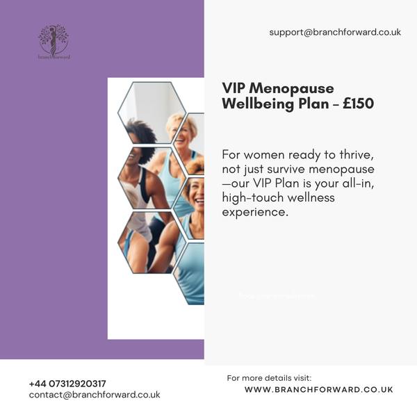 VIP Menopause Wellness Plan – £150