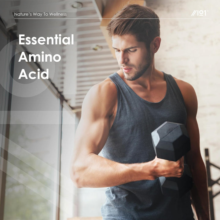 Essential Amino Acids 2800Mg with Bioperine® – 180 Vegan Capsules – All 9 EAA Am