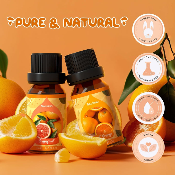 Essential Oils Aromatherapy Pure Essential Oil Fragrances Diffuser Burner UK