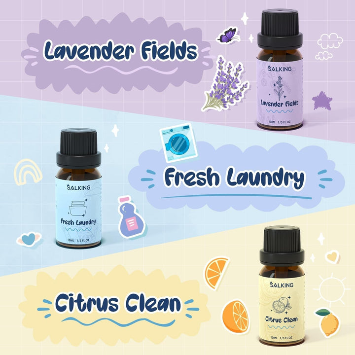 Essential Oils Aromatherapy Pure Essential Oil Fragrances Diffuser Burner UK